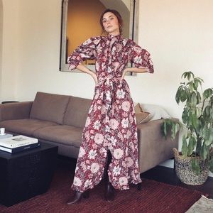 Mille Pink Floral Dress